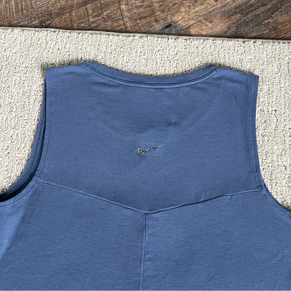 Nike‎ Yoga Dri-Fit Tank Top - Blue - Picture 6 of 7